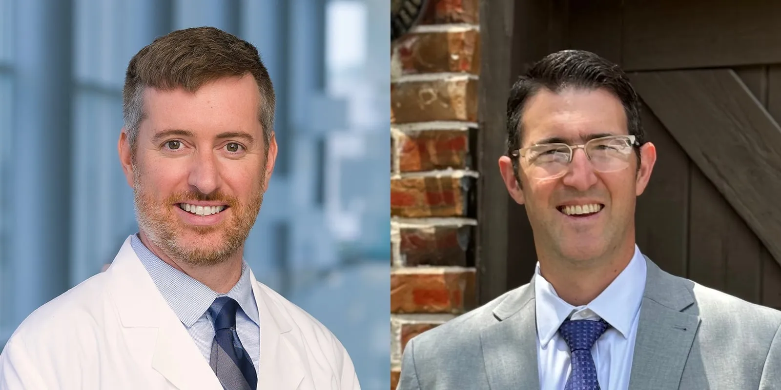 Thomas Dalton, MD (left) and Andrew Jamieson, PhD (right)